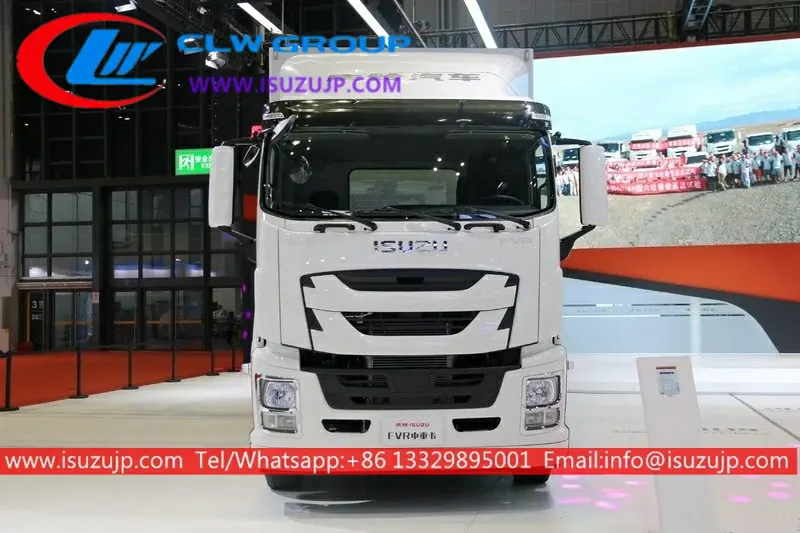 4×2 Isuzu Giga 15 ton container delivery truck for sale