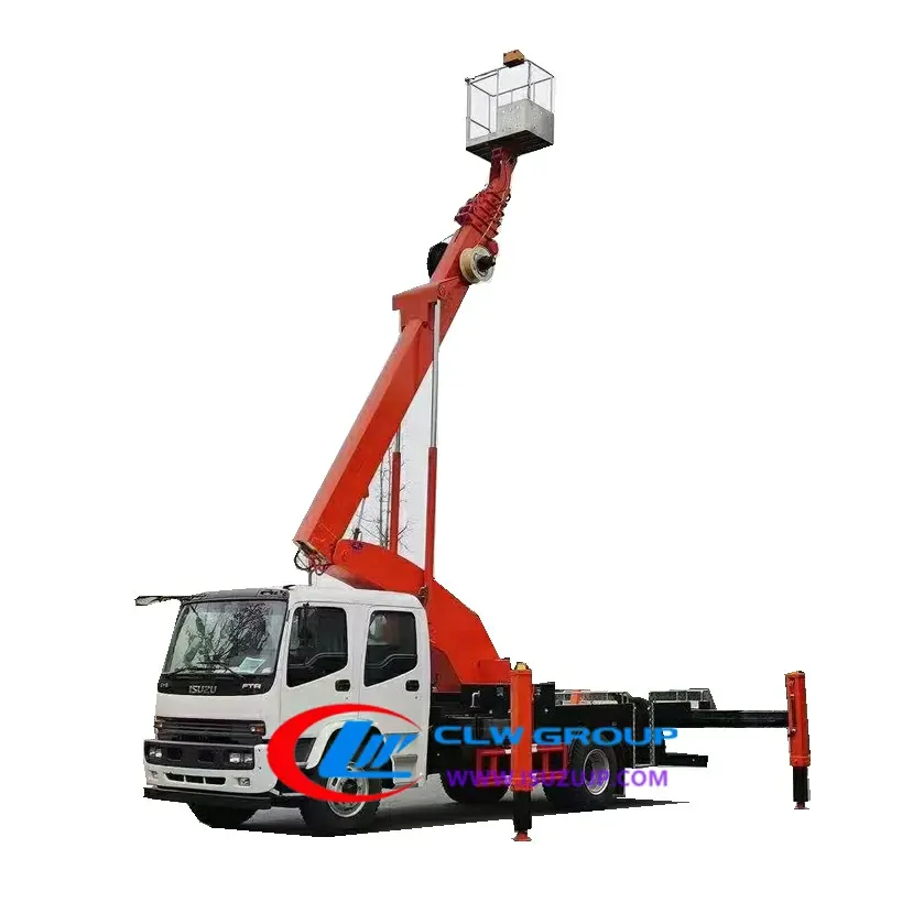 6×4 ISUZU 24 meters heavy duty aerial truck for sale