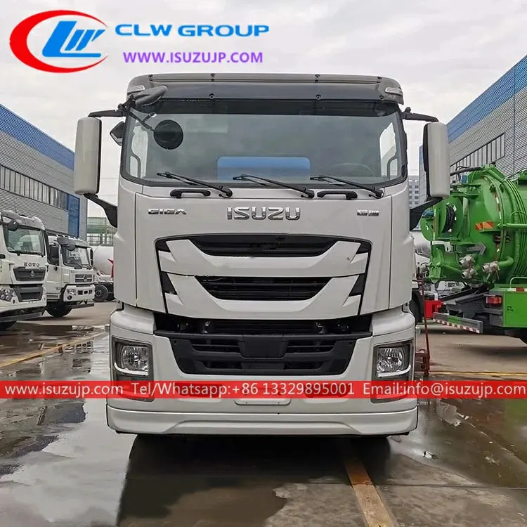 6×4 ISUZU GIGA 20cbm sewage suction jetting truck