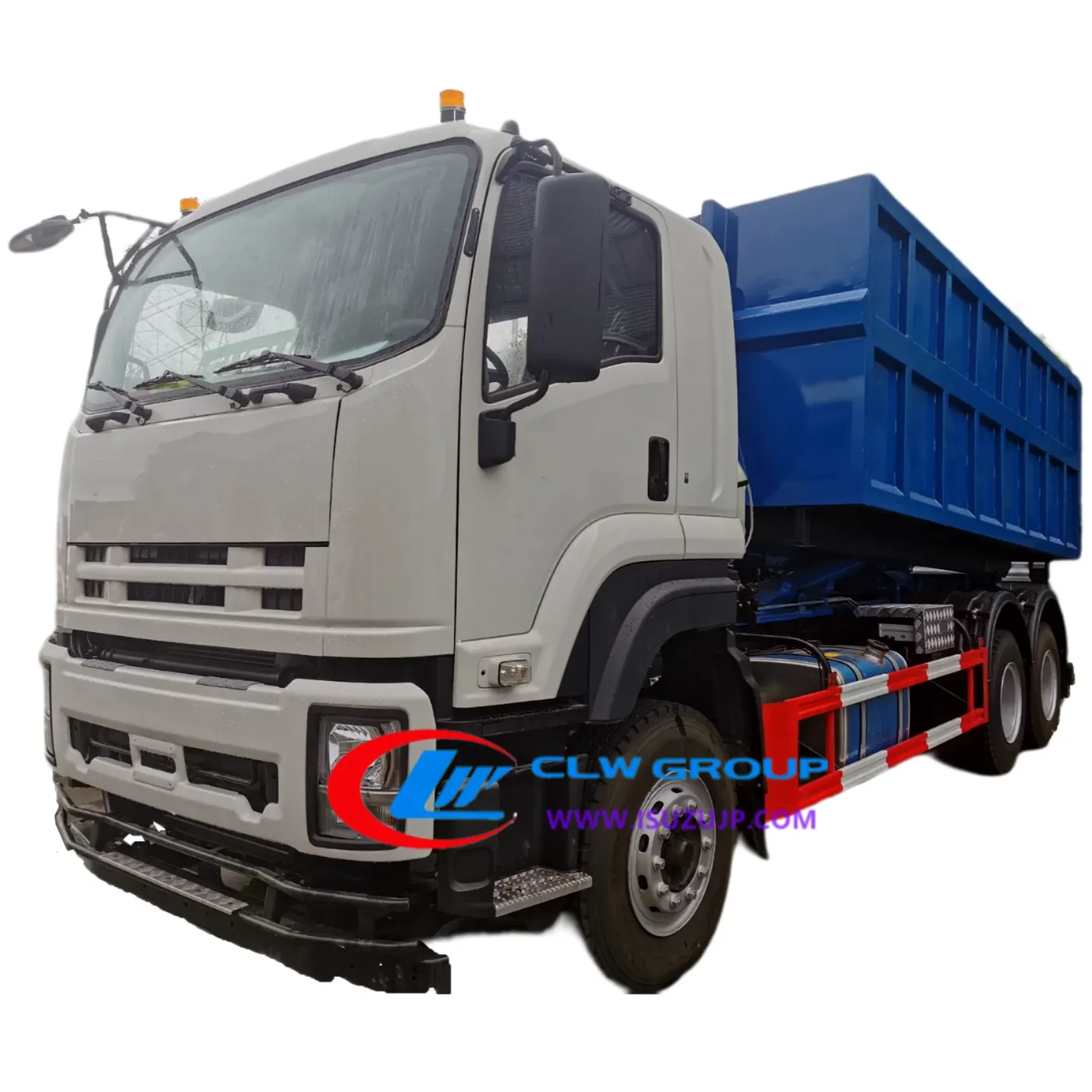 ISUZU hook loader truck