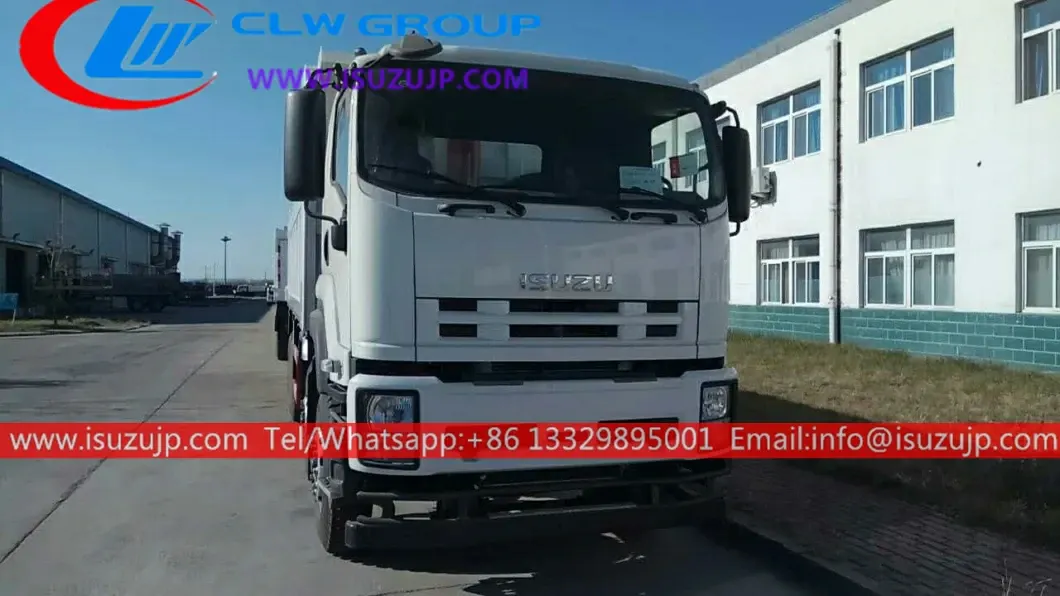 8×4 ISUZU GIGA 30 ton dump tipper truck