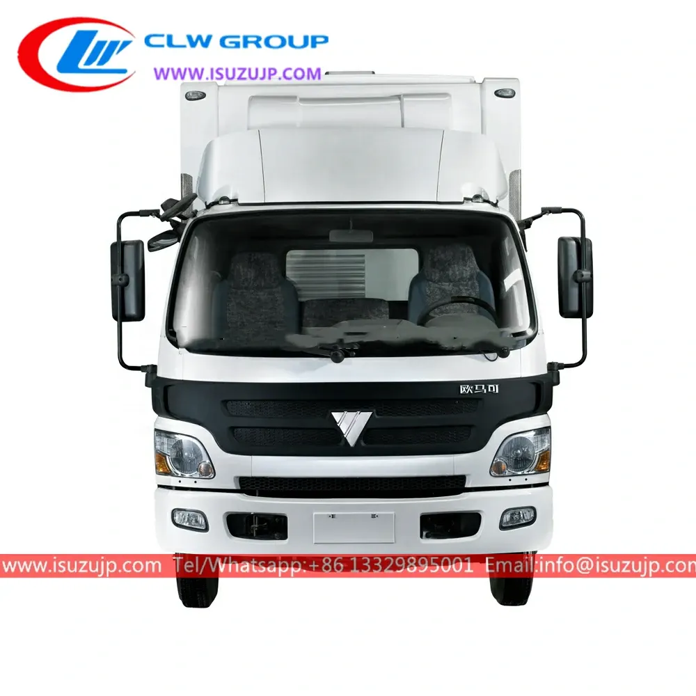 Foton Aumark full color screen led display box truck
