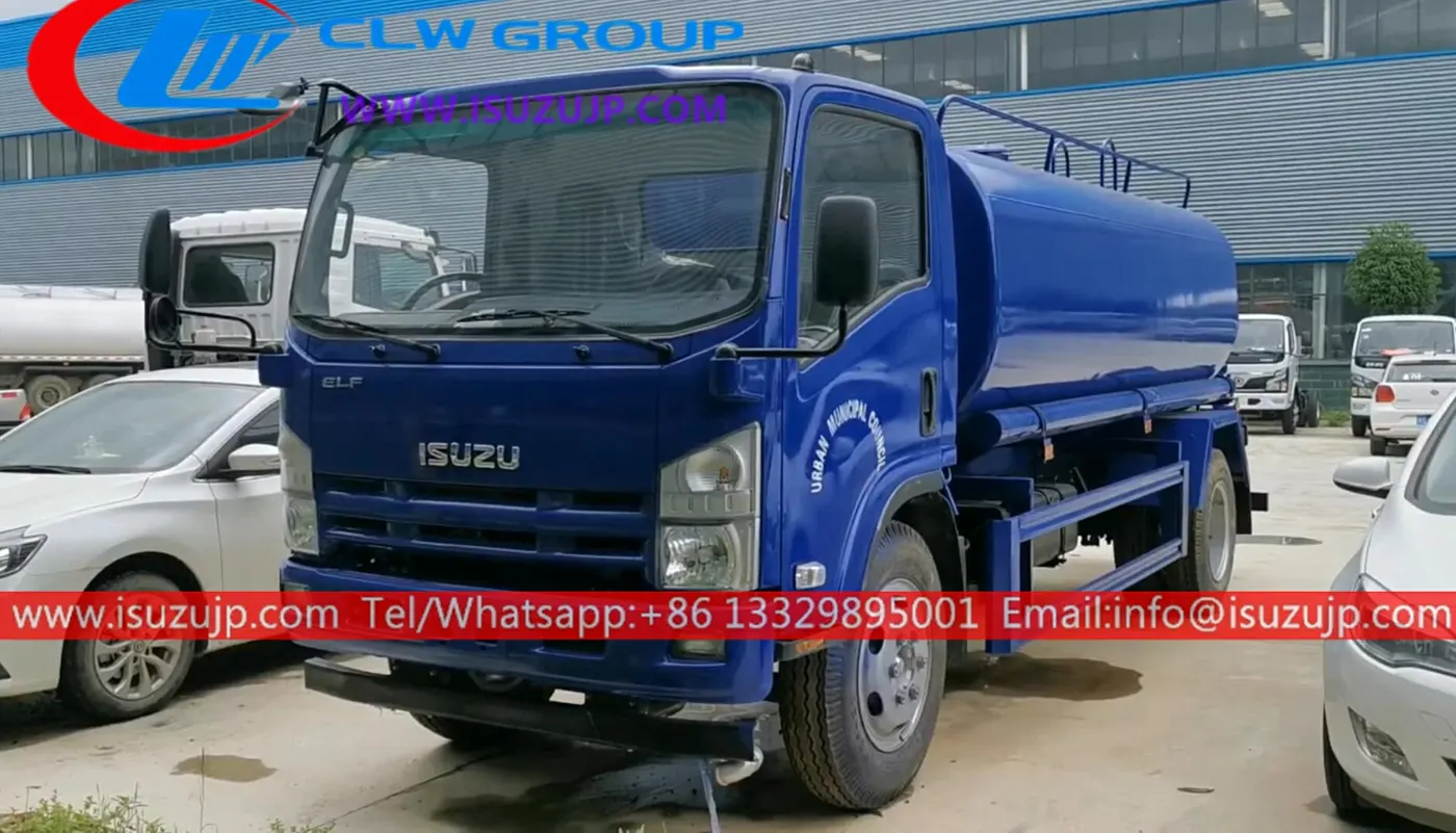 ISUZU 10 ton water tanker truck