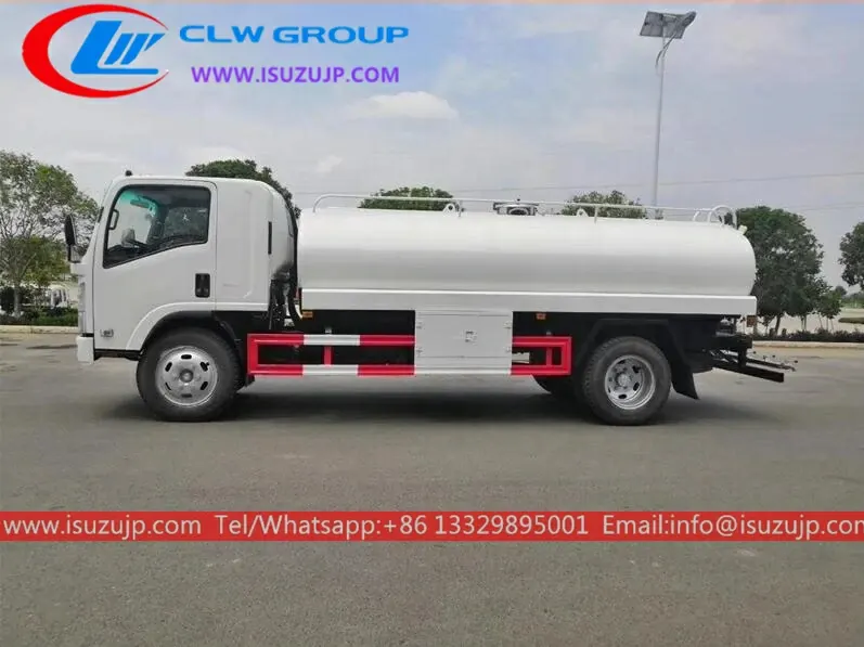 ISUZU NPR 10000liters dairy milk delivery truck for sale