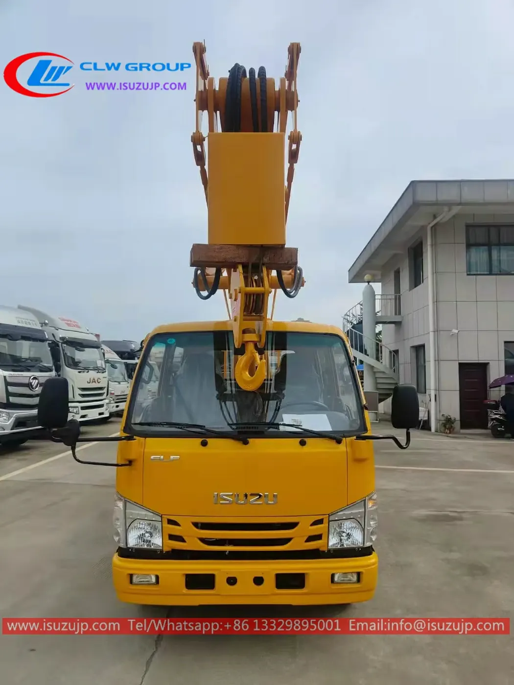 ISUZU Double cabin 18m cherry picker truck