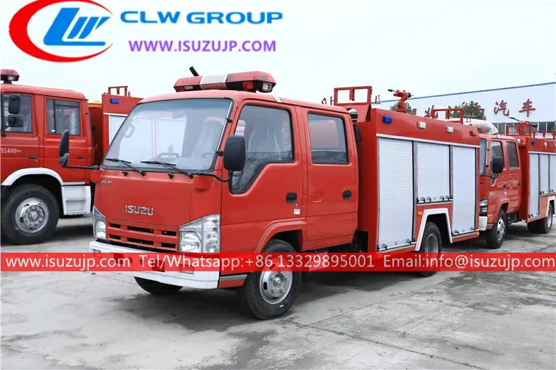 ISUZU 2 ton small fire engine