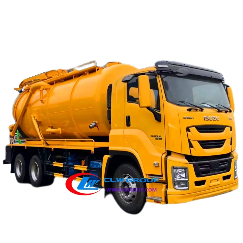 ISUZU combined vacuum jetting vehicle