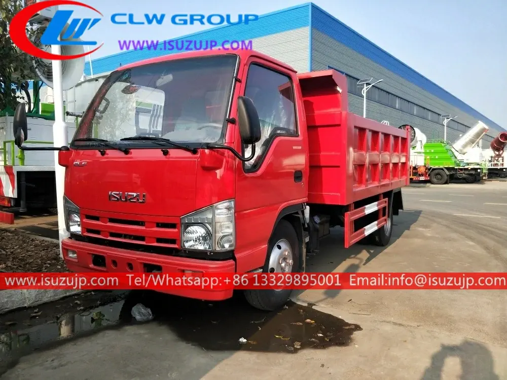 Isuzu 3 ton mini tipper trucks