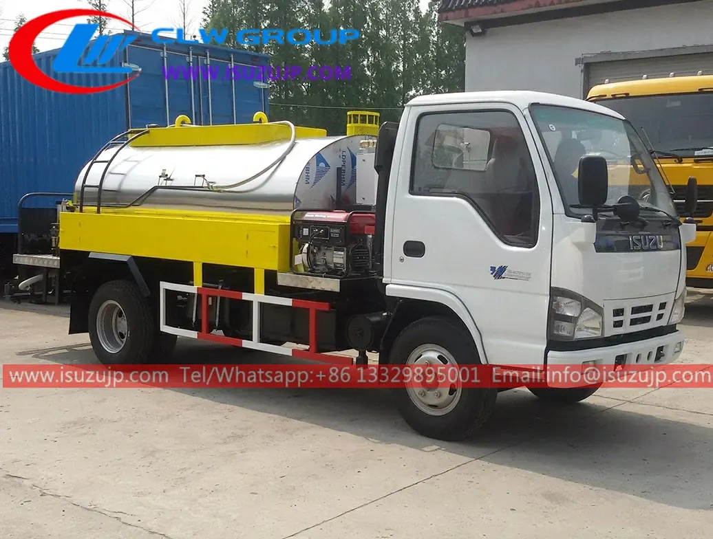 ISUZU 3000liters asphalt spreader truck for sale Philippines