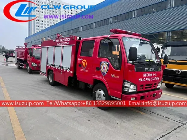 ISUZU 3000liters firefighter truck
