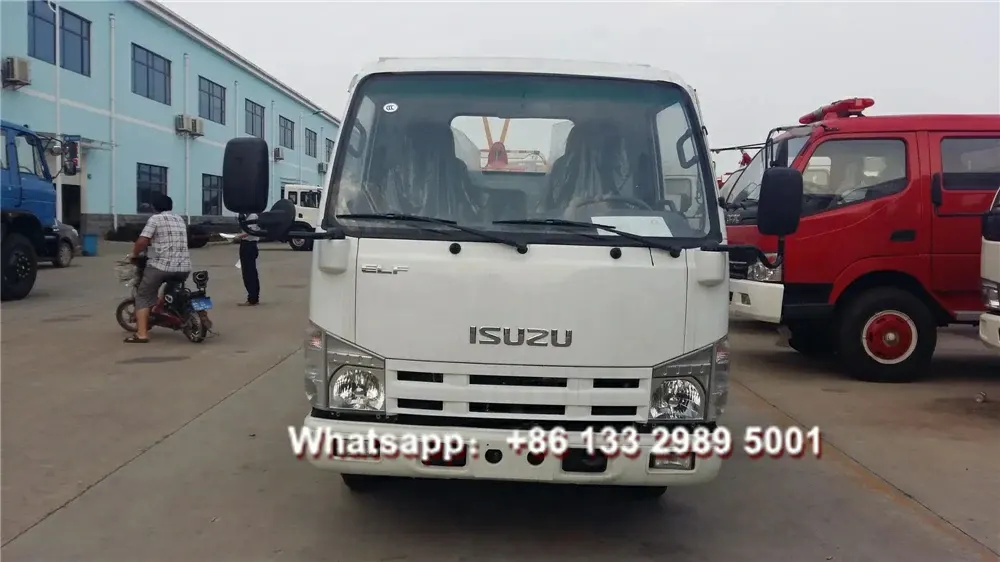ISUZU 3t small rollback tow truck for sale