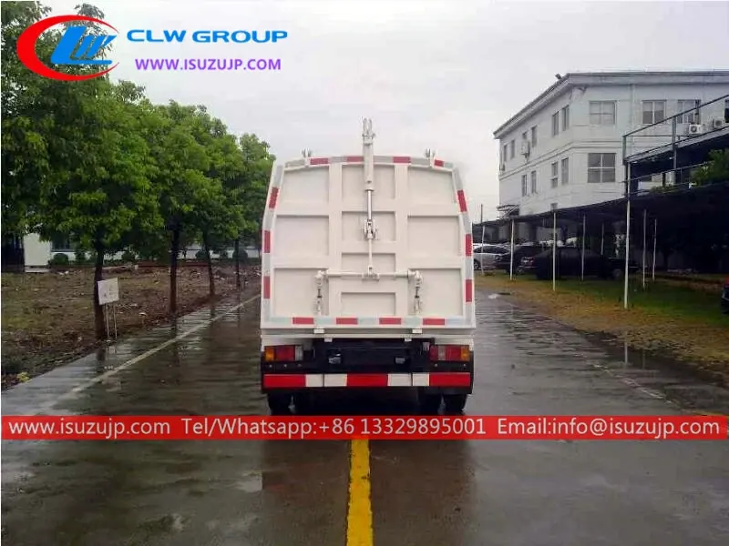 ISUZU 5t side loader rubbish truck