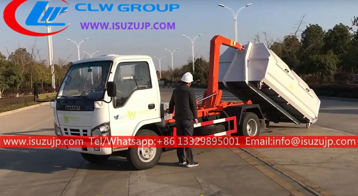 ISUZU 5 ton hook truck for sale