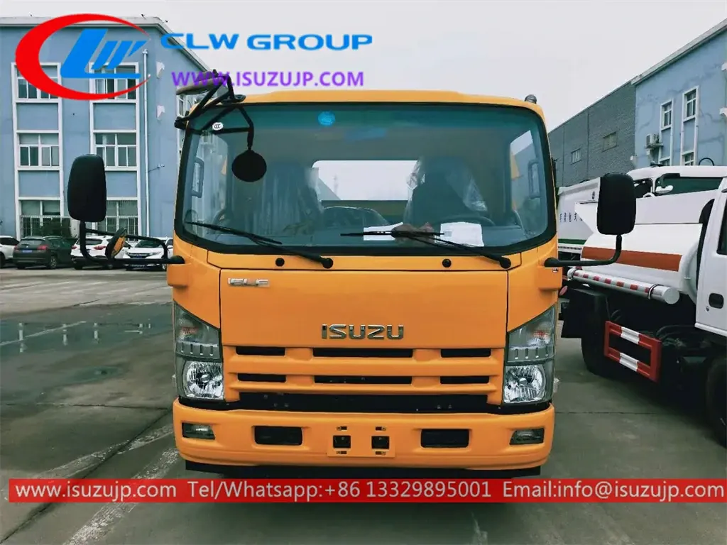ISUZU 5 ton road wrecker truck