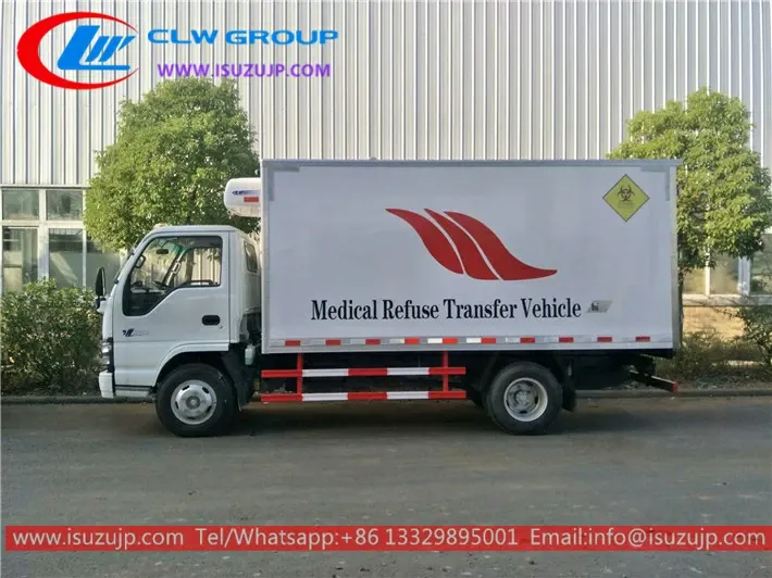 ISUZU NKR 5 ton medical waste transfer vehicle