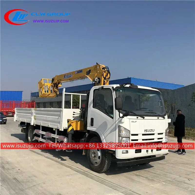 Japan Isuzu 6t man basket crane