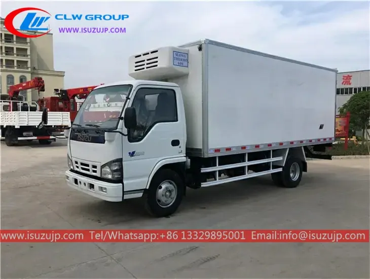 ISUZU 600P 6ton refrigerated box cold chain truck