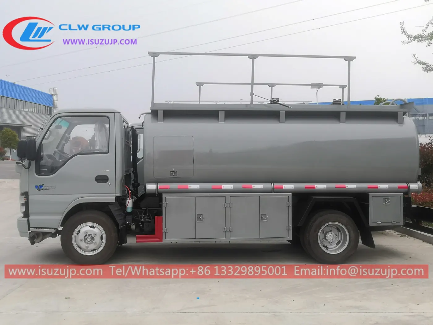 ISUZU 4K-ENGINE 2000 gallon fuel truck for sale