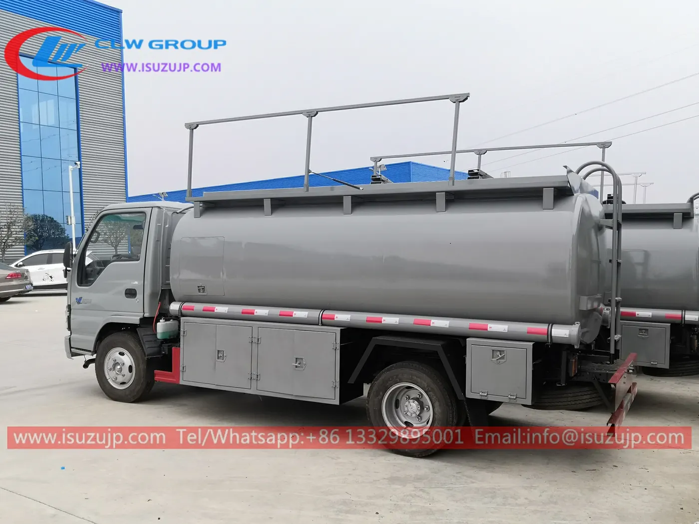 ISUZU 4K-ENGINE 2000 gallon fuel truck for sale