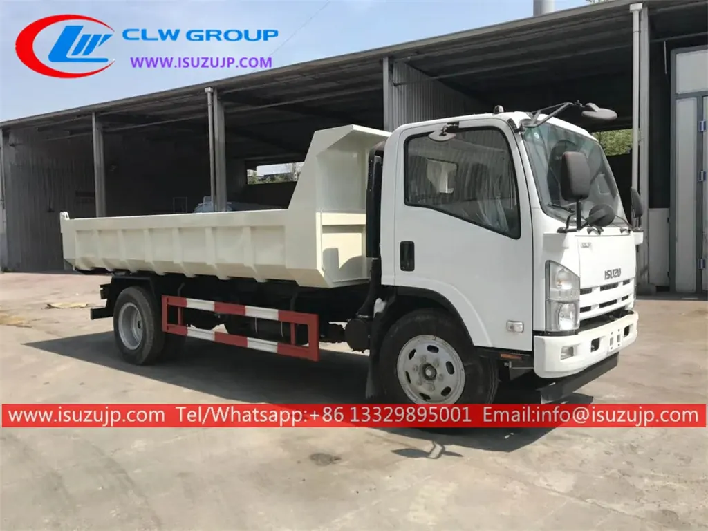 ISUZU NPR 8 ton garbage dump truck
