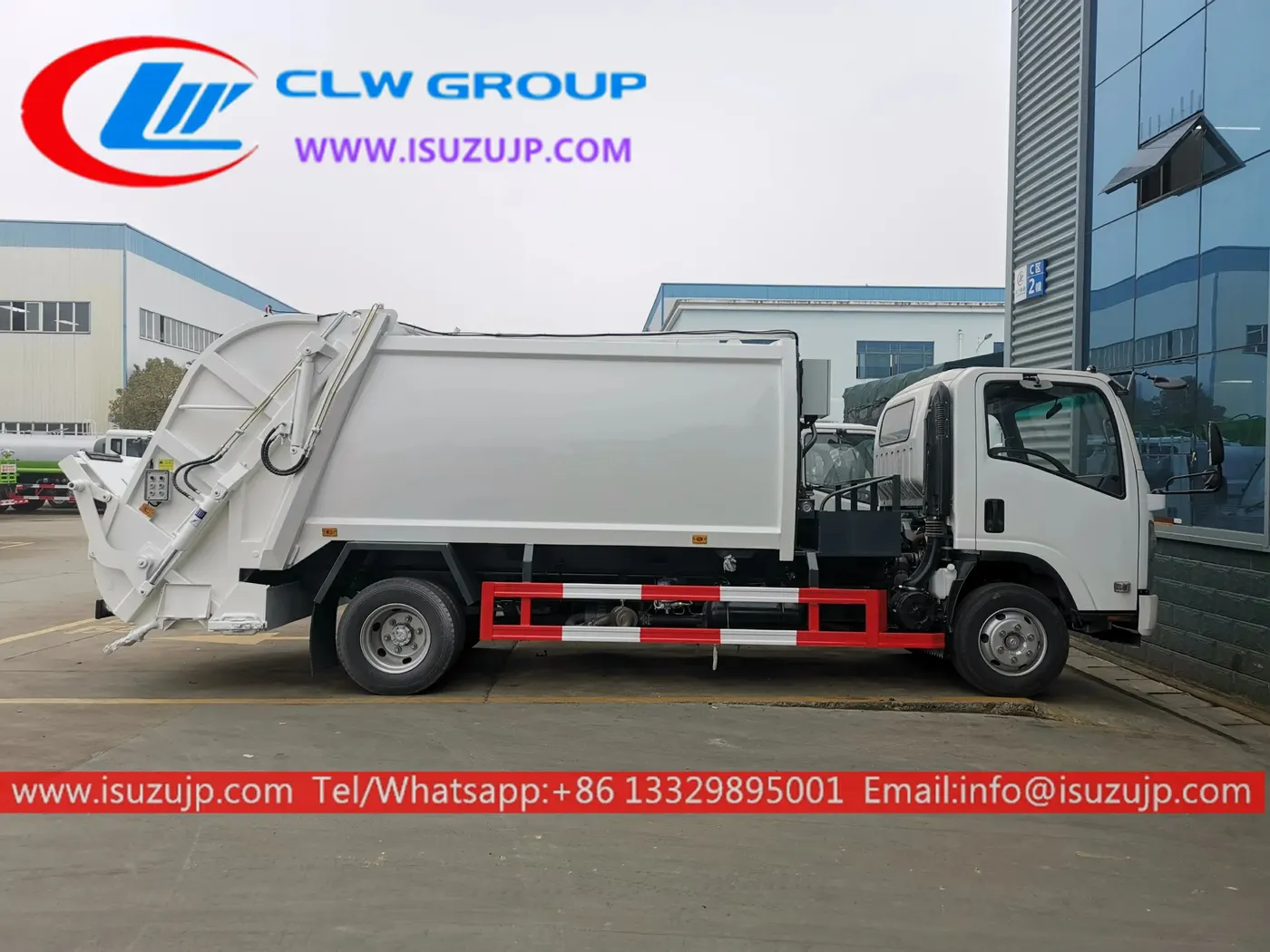 ISUZU ELF 5 tons waste management garbage truck