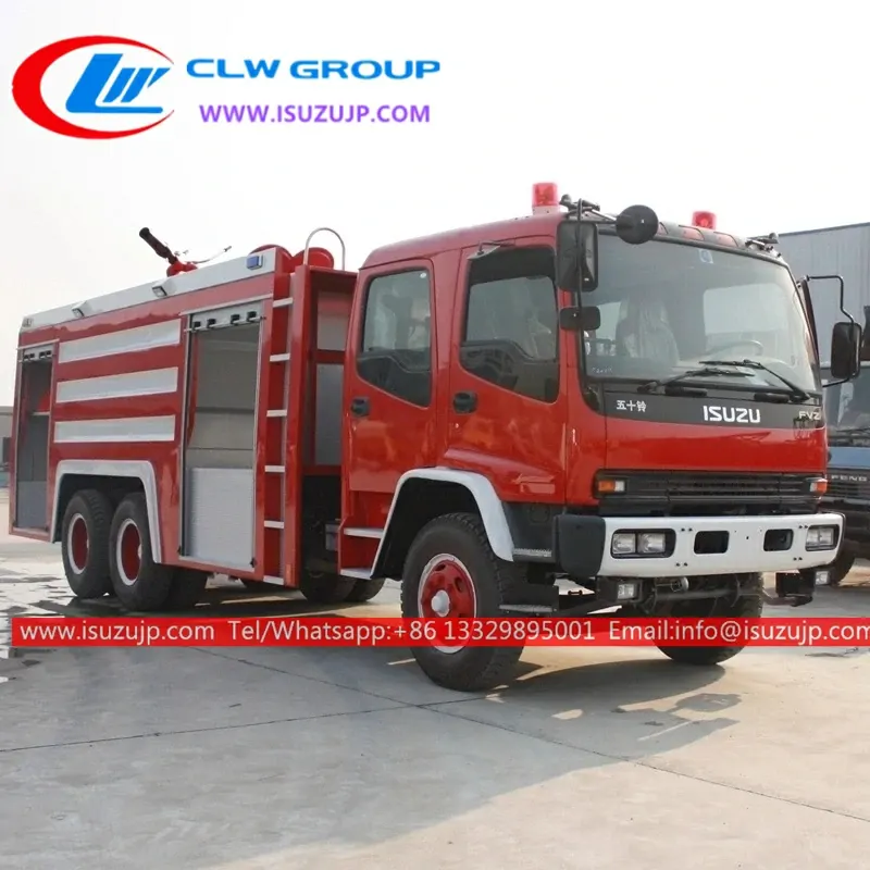 ISUZU EXR 10cbm forest service fire truck
