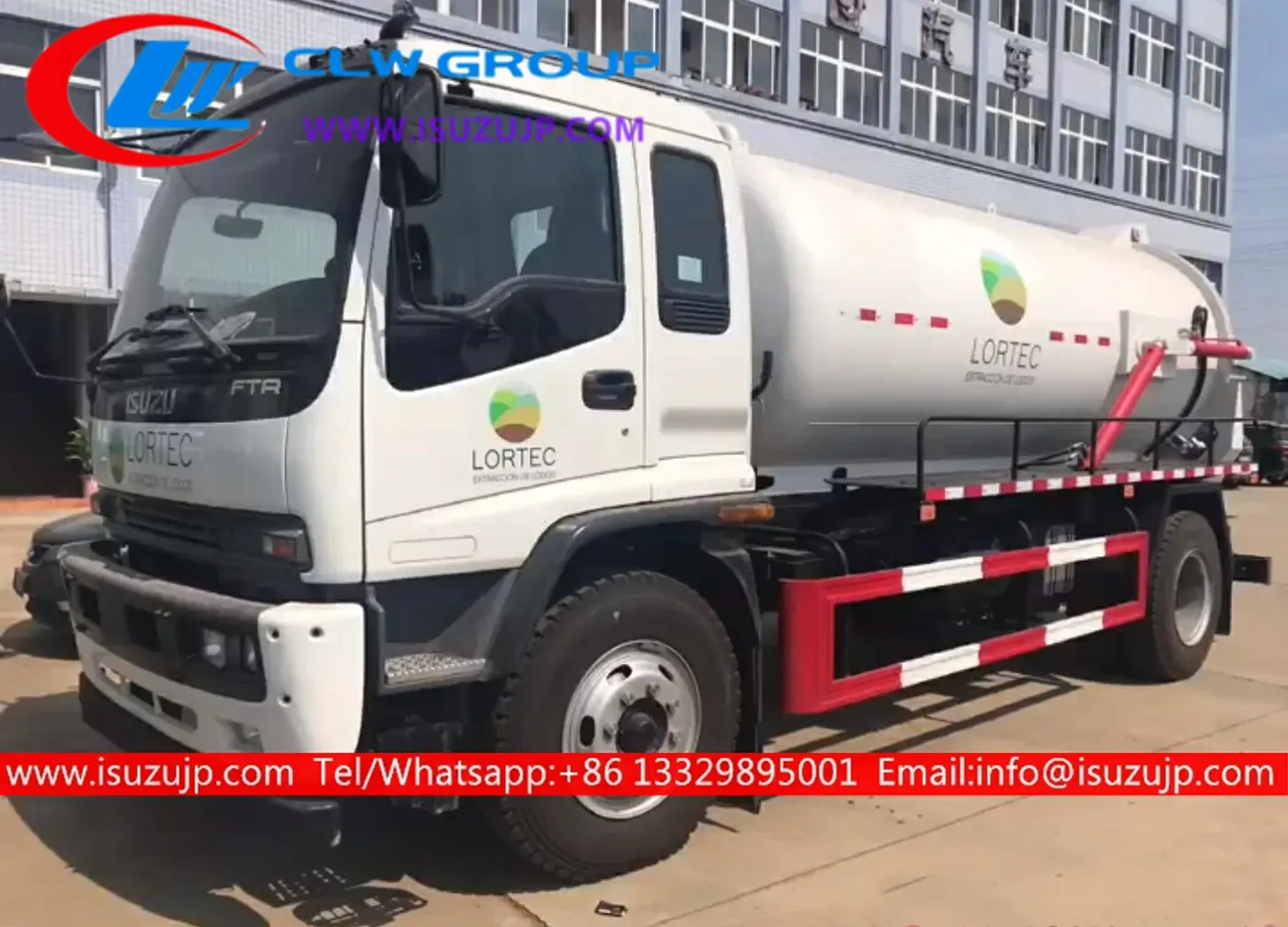 ISUZU FTR 12000liters vacuum pump trucks