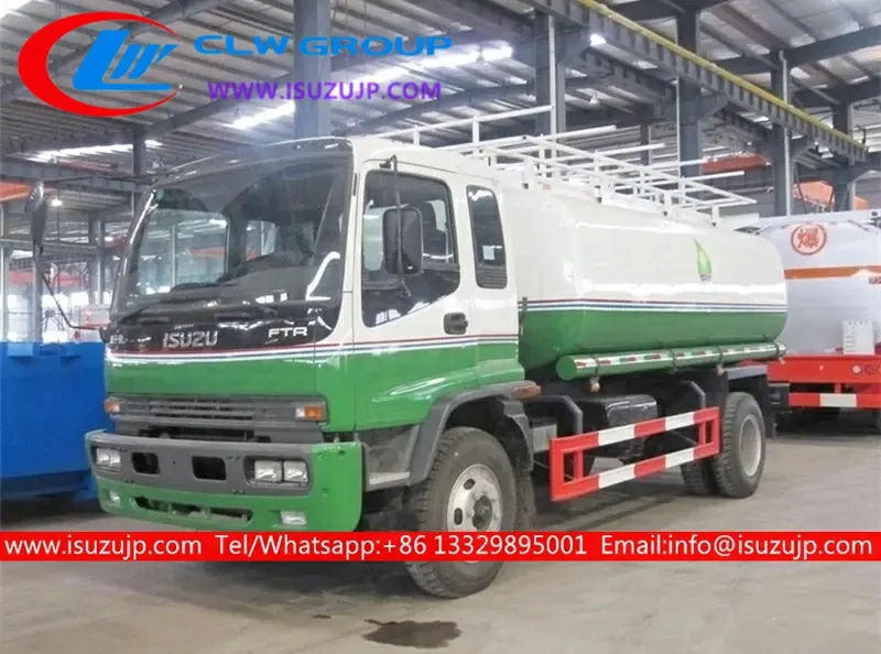 ISUZU FTR 3000 gallon diesel fuel tanker