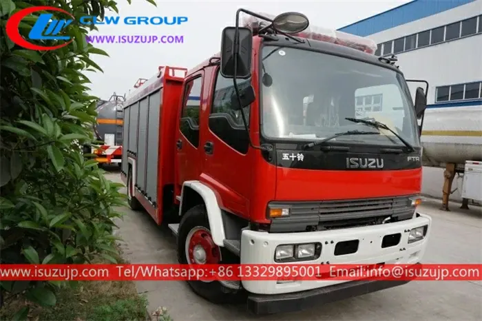 ISUZU FTR 6 ton foam tender fire truck