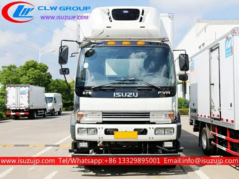 ISUZU FVR 15 ton refrigerated cold room van truck