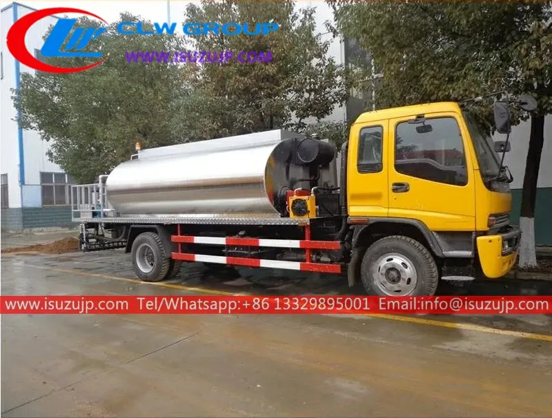 ISUZU FVR 16m3 asphalt paving truck