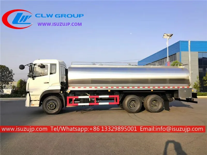 ISUZU FVZ 20000L stainless steel water delivery truck for sale