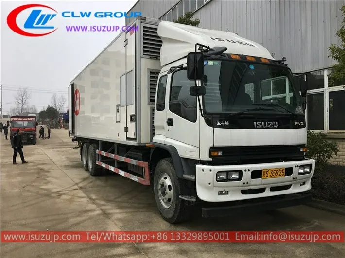 10 wheel ISUZU FVZ 9.4m baby chick transport vehicle