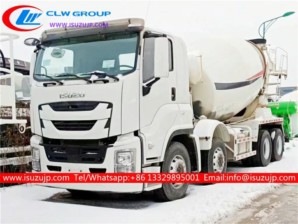 ISUZU GIGA 14cbm volumetric concrete mixer truck for sale