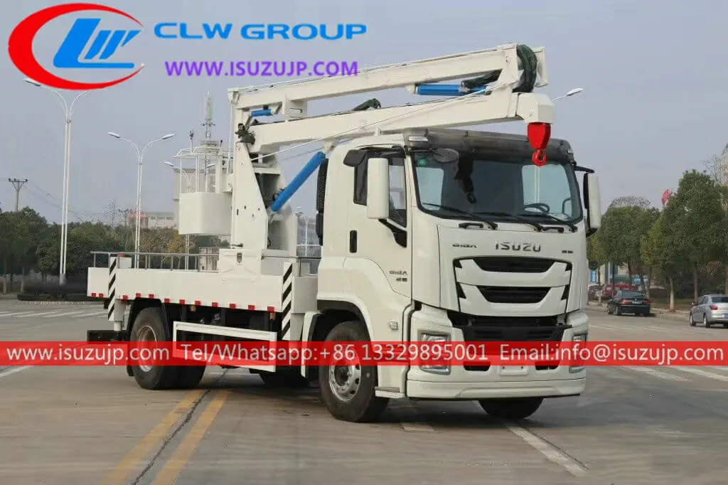 ISUZU GIGA 20m truck mounted boom lift