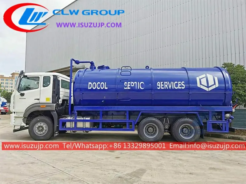 ISUZU GIGA 460HP 20t super sucker vacuum truck