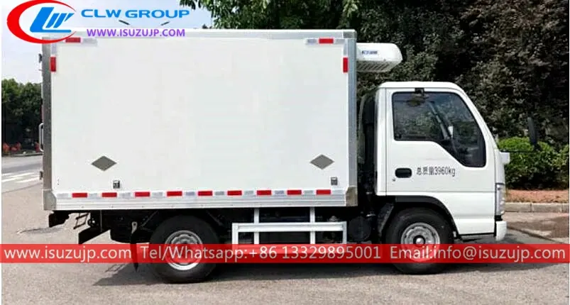 ISUZU NHR 2 ton refrigerator trucks for sale