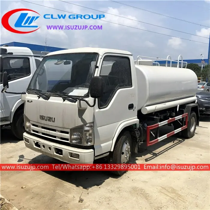 ISUZU NHR 5 ton potable water tanker