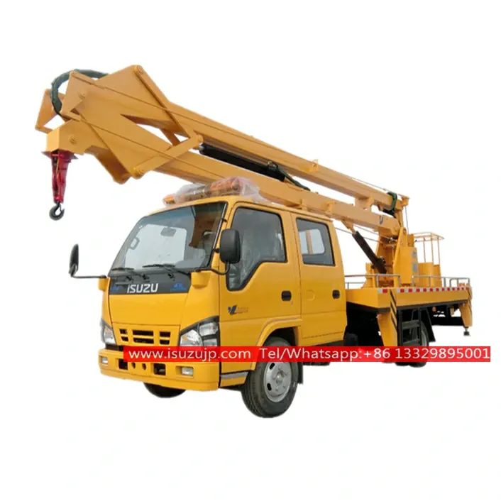 ISUZU NKR 16 meters man lift truck