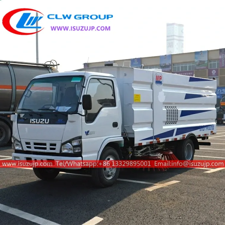 ISUZU NKR 6 ton sweeper truck for sale
