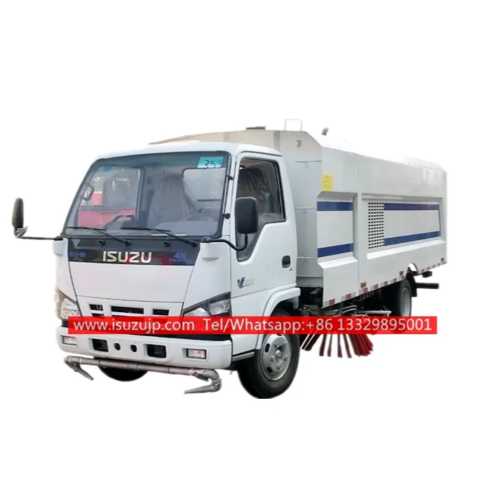 ISUZU NKR 8m3 cleaning and sweeping vehicle