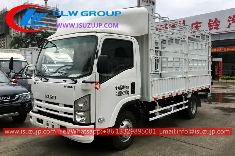 Isuzu NMR 4 ton stake truck for sale