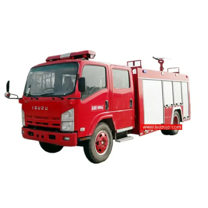 ISUZU NPR 4000 litres water Foam fire engine for sale