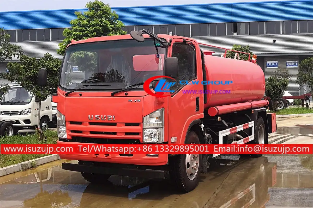 ISUZU ELF 2000 gallon water tank trucks