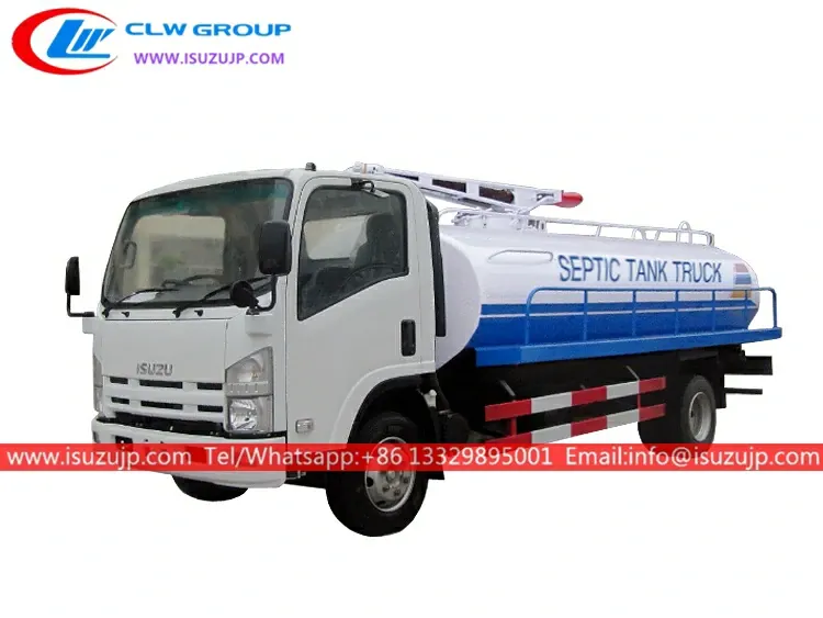 ISUZU NQR 8000L septic trucks for sale
