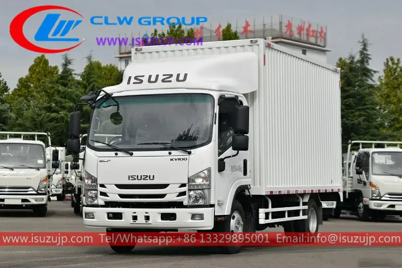 4×4 ISUZU 14ft box truck for sale