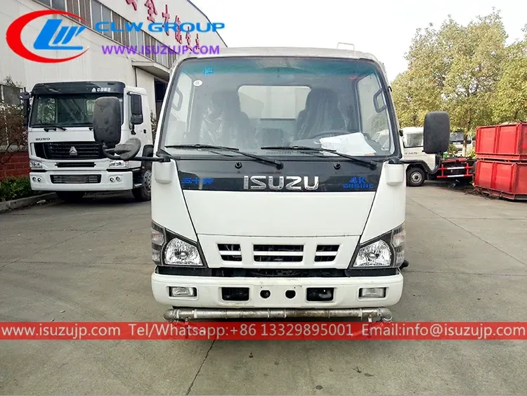 ISUZU NKR 8m3 cleaning and sweeping vehicle