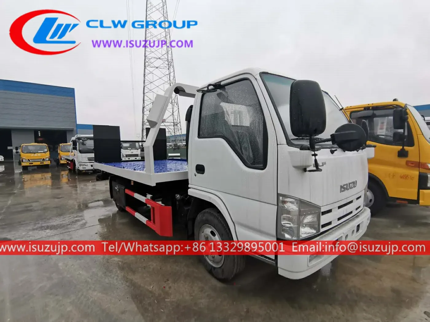 ISUZU NJR 3 ton platform wrecker