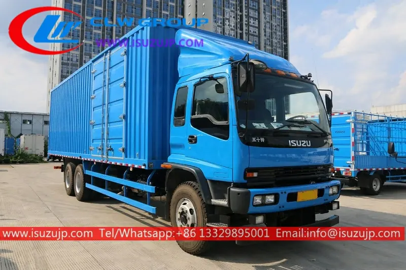 6×4 ISUZU FVZ heavy duty 30 ft box truck