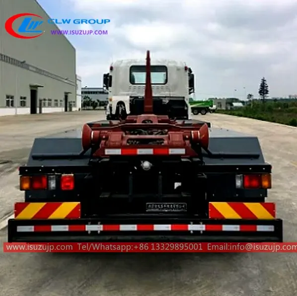 ISUZU GIGA 18m3 roll off dumpster truck for sale